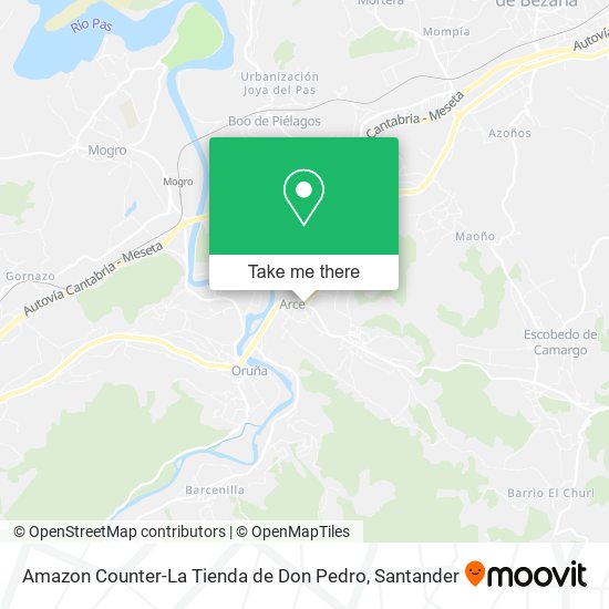Amazon Counter-La Tienda de Don Pedro map