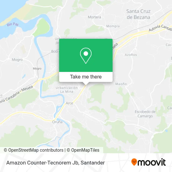 Amazon Counter-Tecnorem Jb map