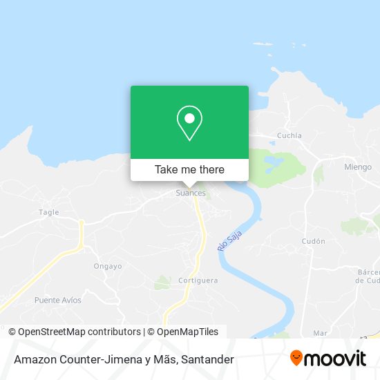 Amazon Counter-Jimena y Mãs map