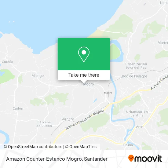 Amazon Counter-Estanco Mogro map