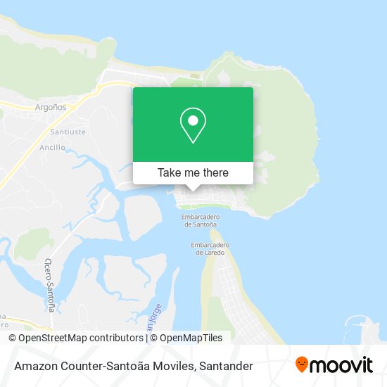Amazon Counter-Santoãa Moviles map
