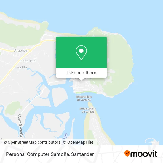 Personal Computer Santoña map