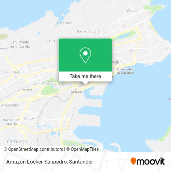 Amazon Locker-Sanpedro map