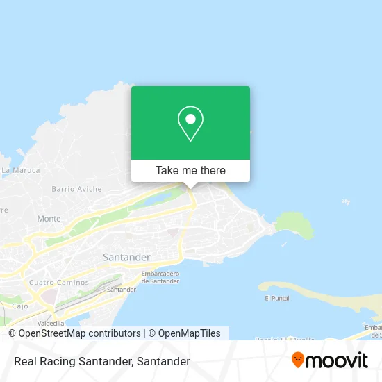Real Racing Santander map
