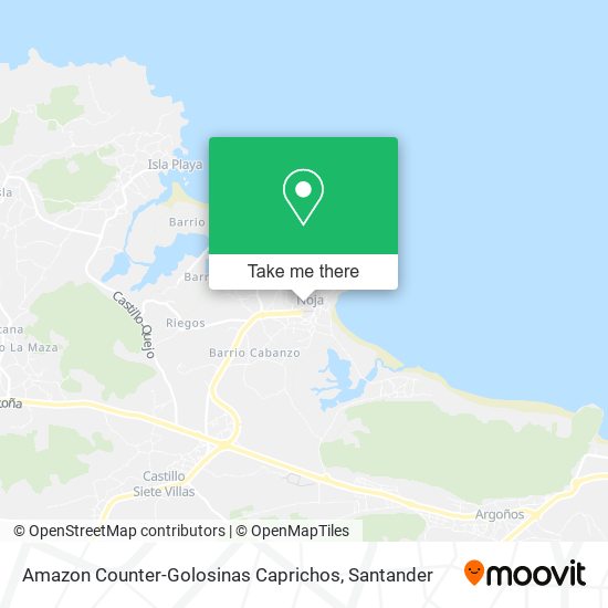 mapa Amazon Counter-Golosinas Caprichos