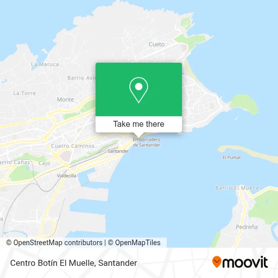Centro Botín El Muelle map