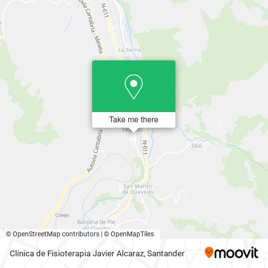 Clínica de Fisioterapia Javier Alcaraz map