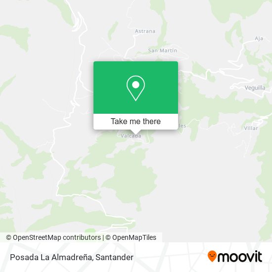 Posada La Almadreña map