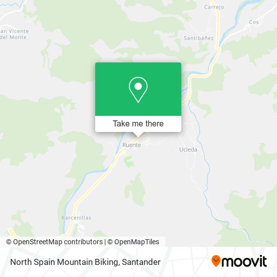 North Spain Mountain Biking map