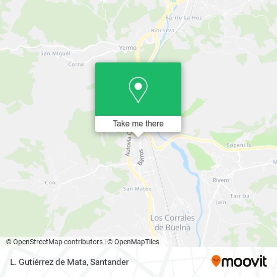 L. Gutiérrez de Mata map