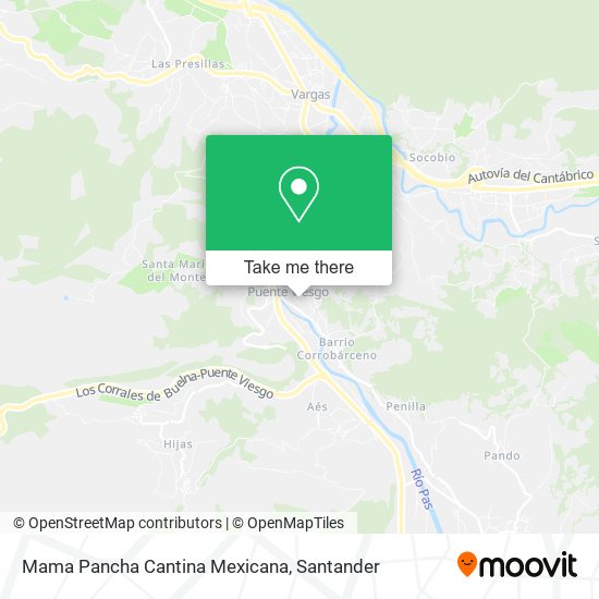 Mama Pancha Cantina Mexicana map