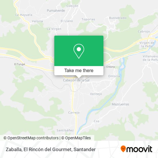 Zaballa, El Rincón del Gourmet map
