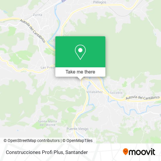 Construcciones Profi Plus map
