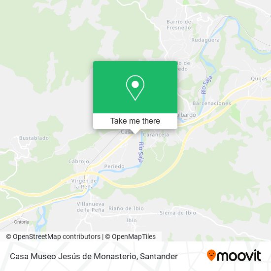 Casa Museo Jesús de Monasterio map