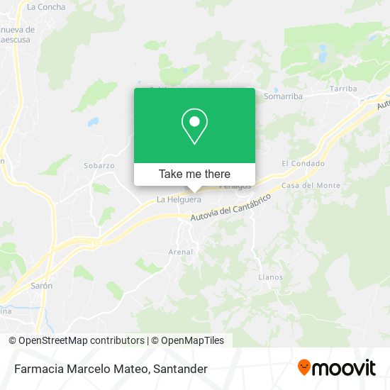 mapa Farmacia Marcelo Mateo
