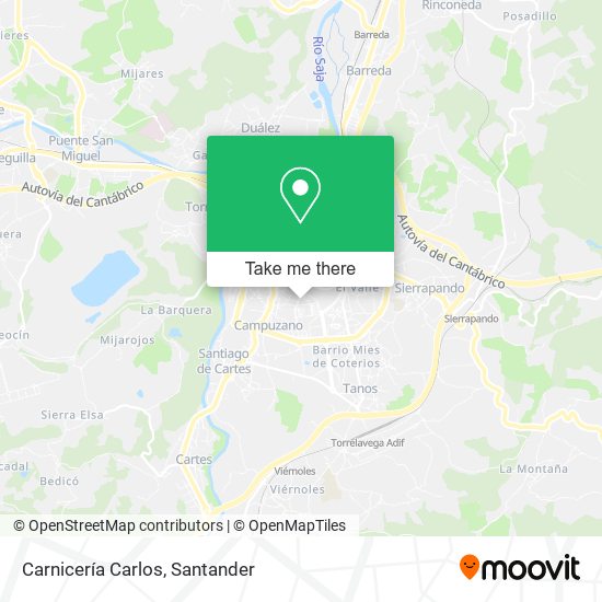 Carnicería Carlos map