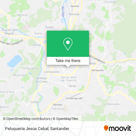 Peluqueria Jesús Cebal map
