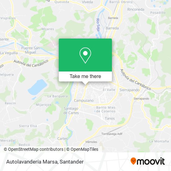 Autolavandería Marsa map