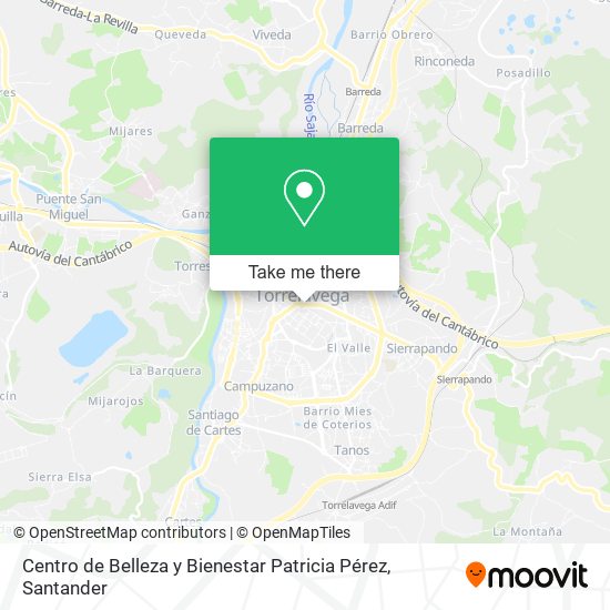 Centro de Belleza y Bienestar Patricia Pérez map