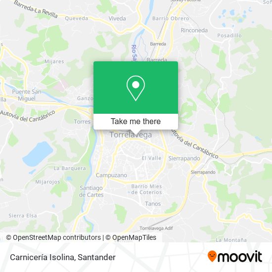 Carnicería Isolina map