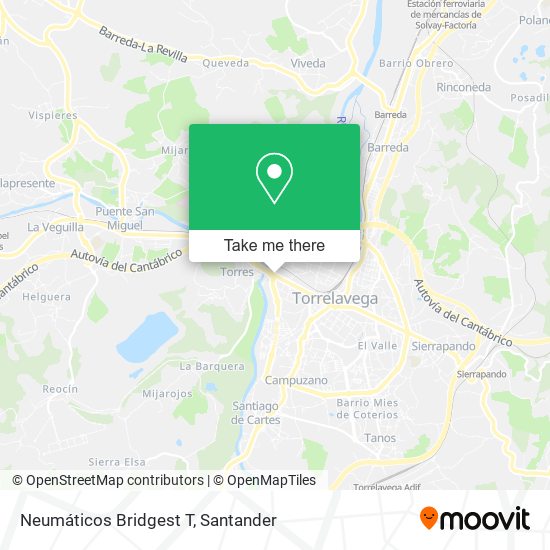 Neumáticos Bridgest T map