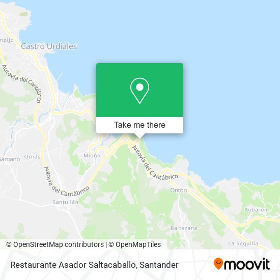 Restaurante Asador Saltacaballo map