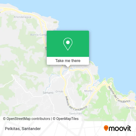 Pelkitas map