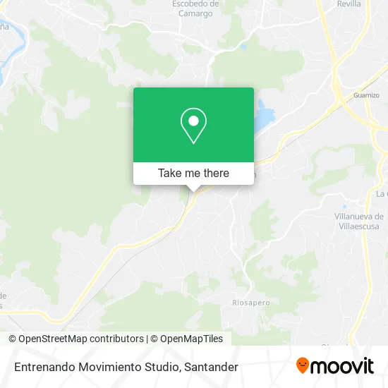 Entrenando Movimiento Studio map