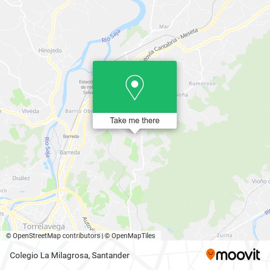 Colegio La Milagrosa map