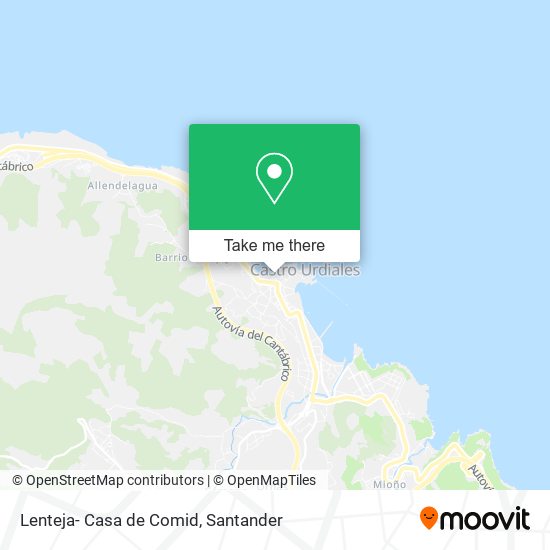 Lenteja- Casa de Comid map