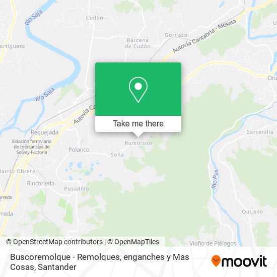 mapa Buscoremolque - Remolques, enganches y Mas Cosas