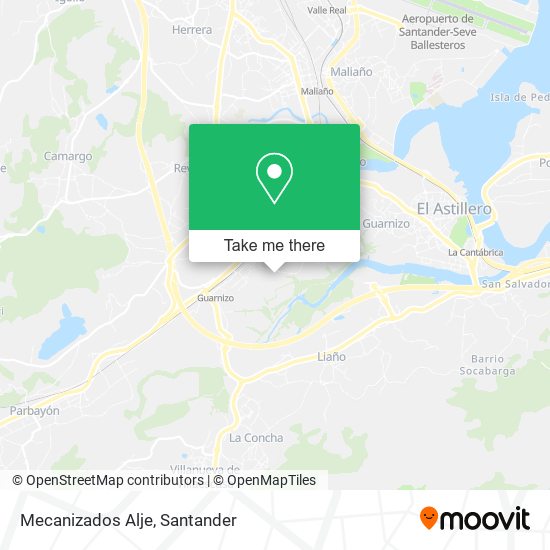 Mecanizados Alje map