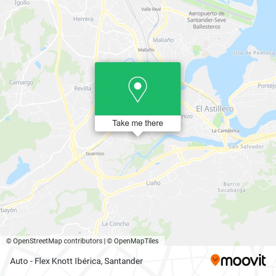 Auto - Flex Knott Ibérica map