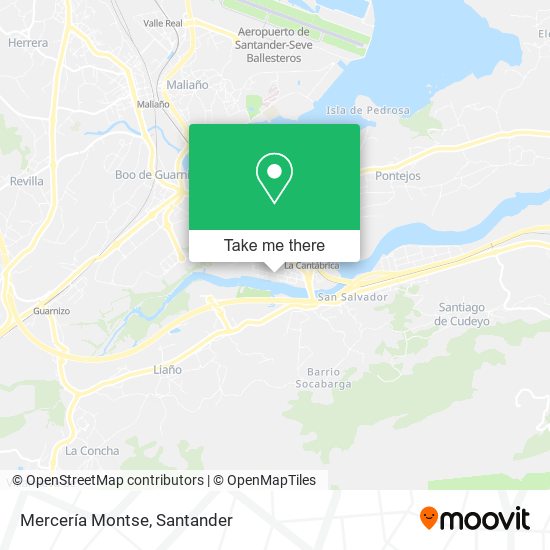 mapa Mercería Montse