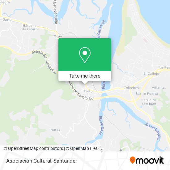 Asociación Cultural map
