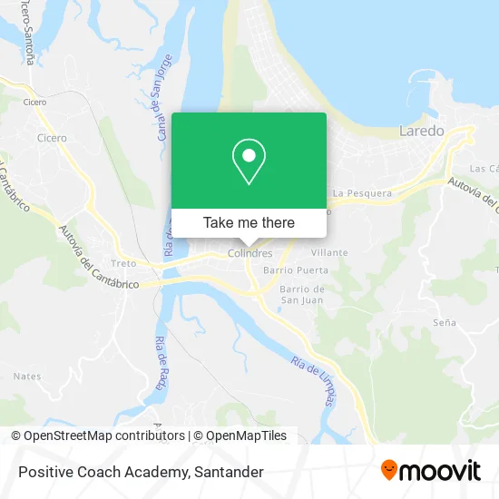 Positive Coach Academy map