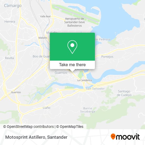 Motosprint Astillero map