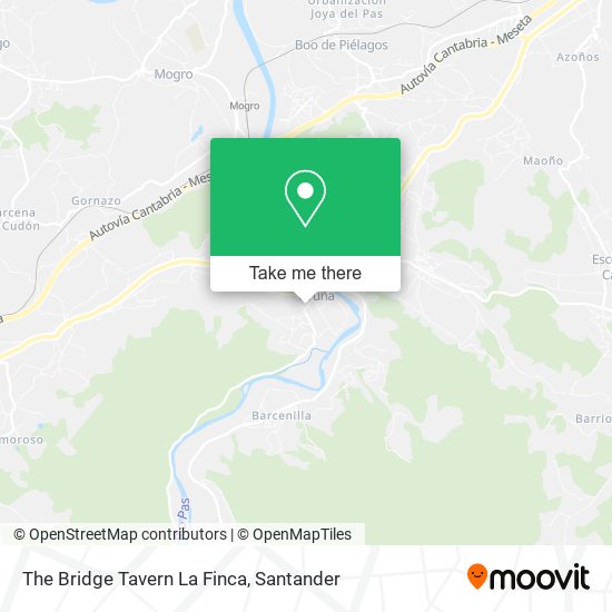 The Bridge Tavern La Finca map