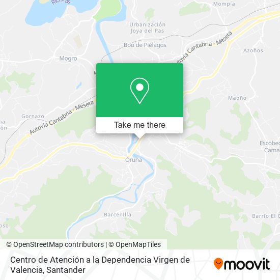 Centro de Atención a la Dependencia Virgen de Valencia map