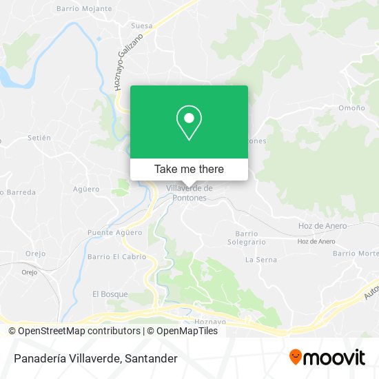 Panadería Villaverde map