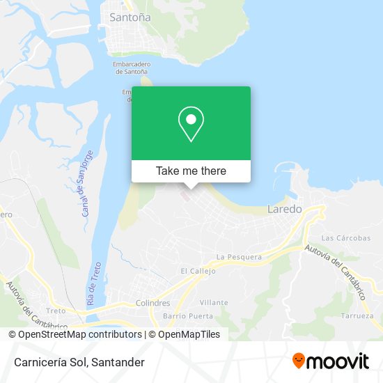 Carnicería Sol map