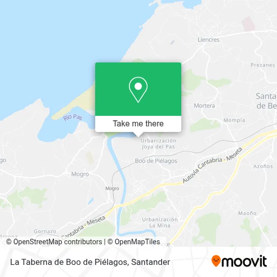 La Taberna de Boo de Piélagos map