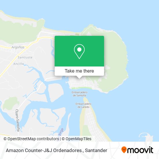Amazon Counter-J&J Ordenadores. map
