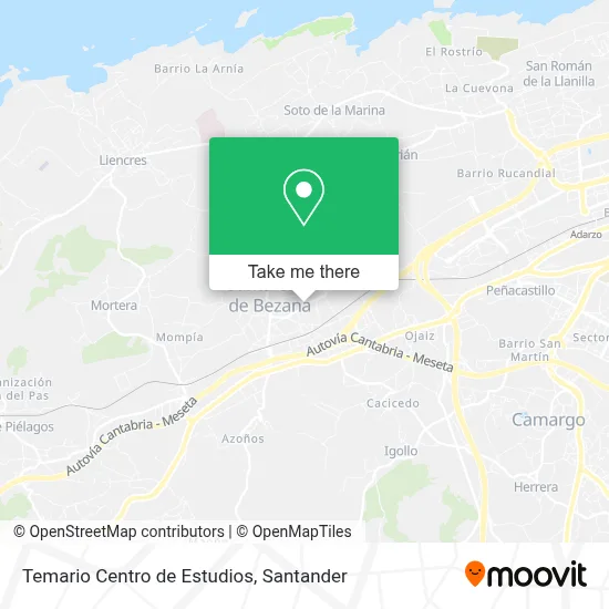 Temario Centro de Estudios map