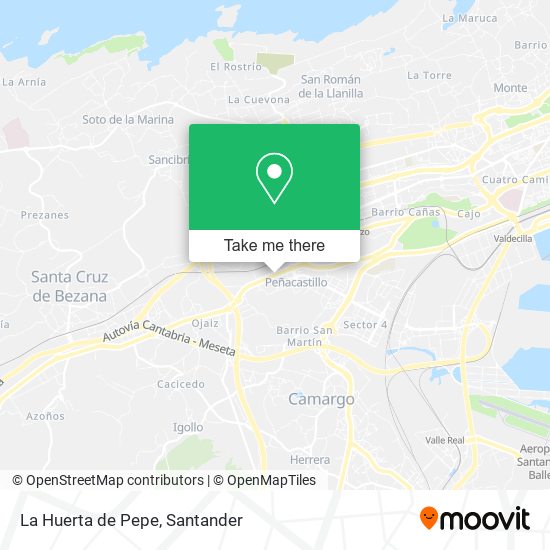 La Huerta de Pepe map