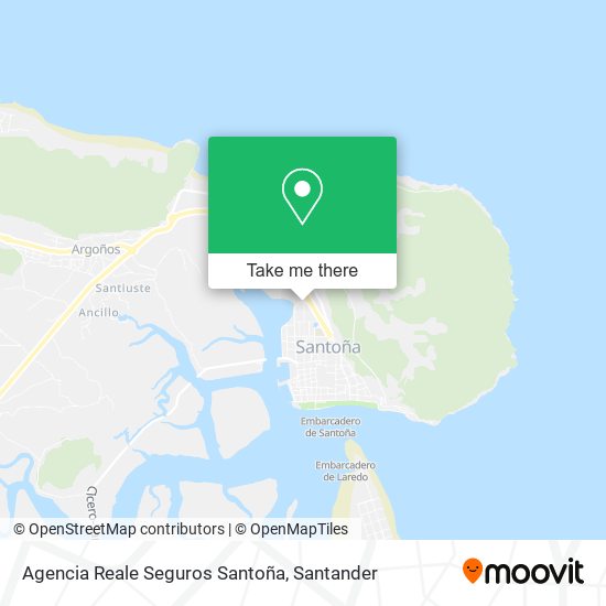 Agencia Reale Seguros Santoña map