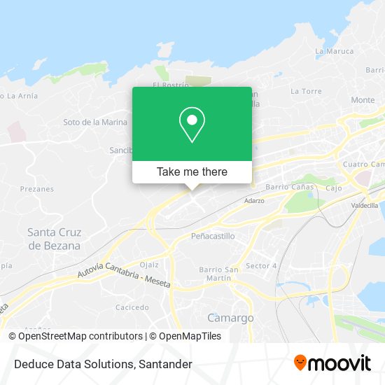 Deduce Data Solutions map