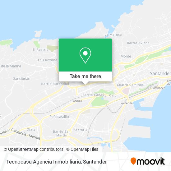 Tecnocasa Agencia Inmobiliaria map