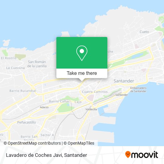Lavadero de Coches Javi map