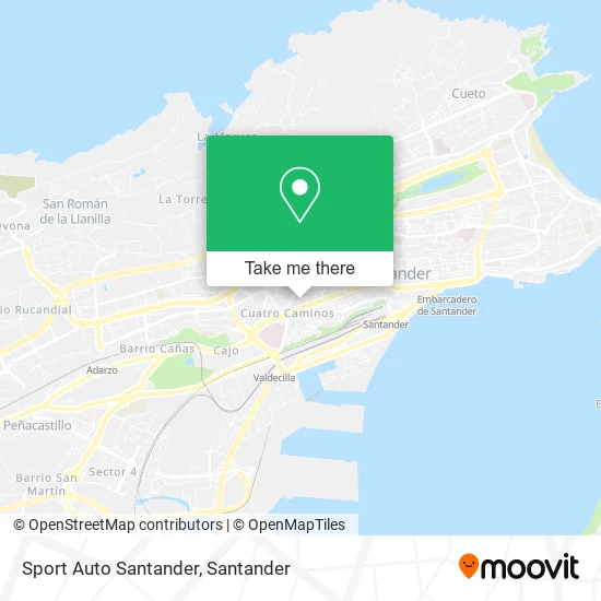 Sport Auto Santander map